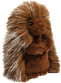 Plush Prickle Porcupine on a white background
