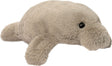 Plush toy Potato Manatee on a white background