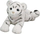 Plush Zahara DLux White Tiger on a white background