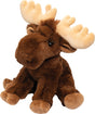 Plush Judie Moose Soft on a white background