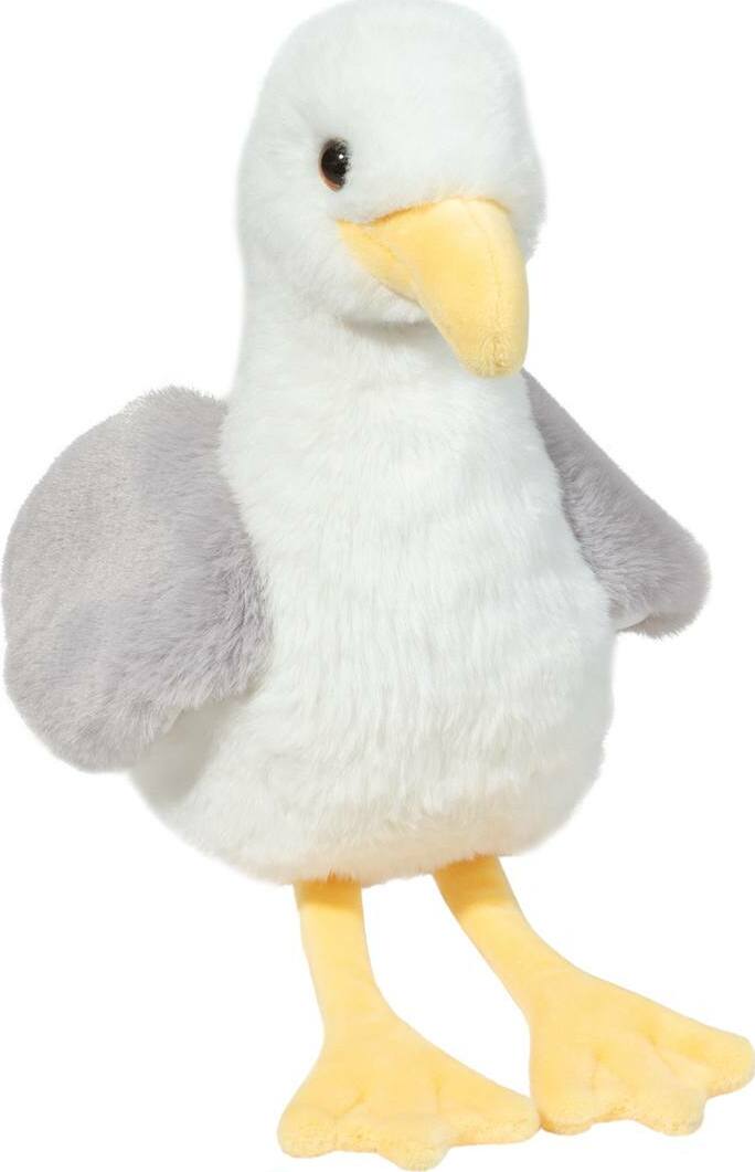 Plush Stewie Soft Seagull on a white background