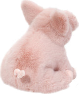 Plush Super Pinkie Soft Pig on a white background
