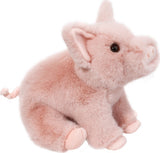 Plush Super Pinkie Soft Pig on a white background