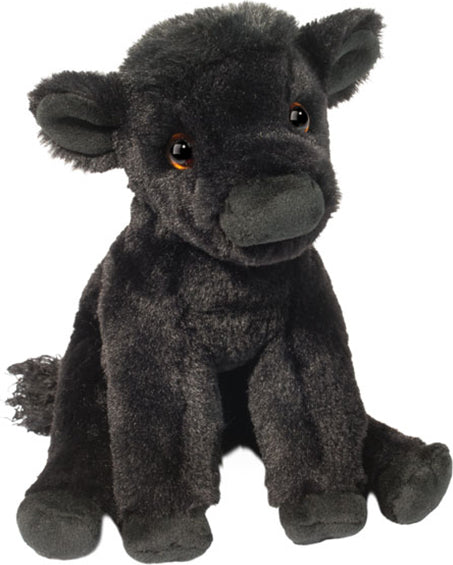 Plush toy Deenie Angus Cow Mini Soft on a white background