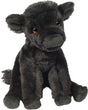Plush toy Deenie Angus Cow Mini Soft on a white background
