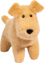 Plush Ed Tan Dog Muzzle on white background