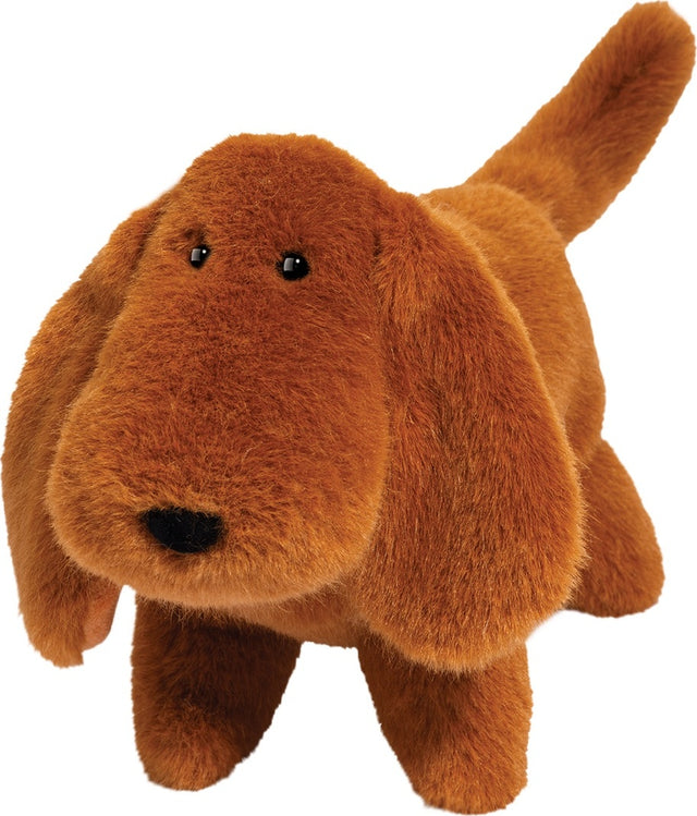 Plush Dale Dachshund Muzzle on a white background