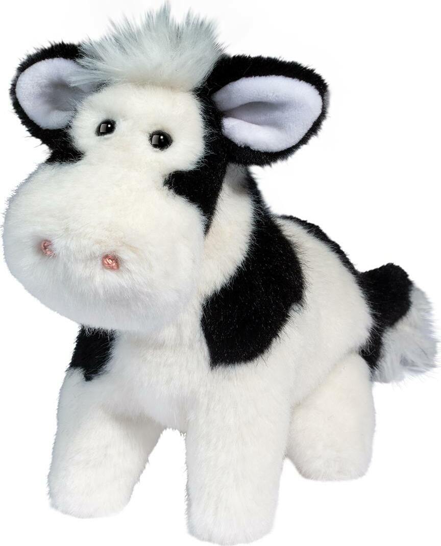 Plush Gladys Cow Muzzle on a white background