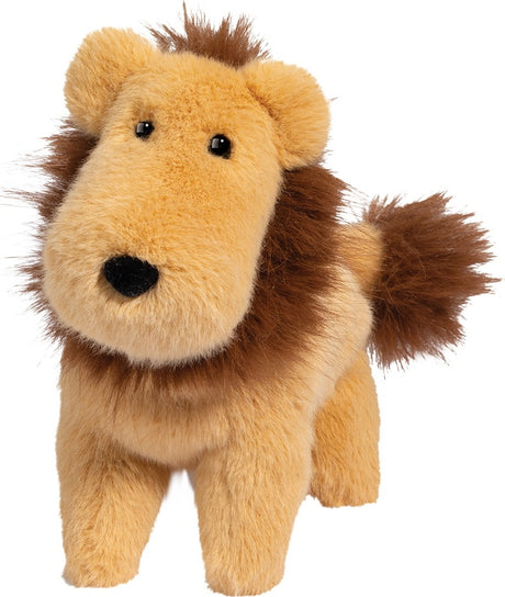 Plush Lloyd Lion Muzzle on a white background