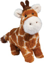 Plush George Giraffe Muzzle on a white background