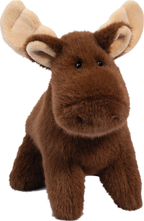 Plush Martin Moose Muzzle on a white background