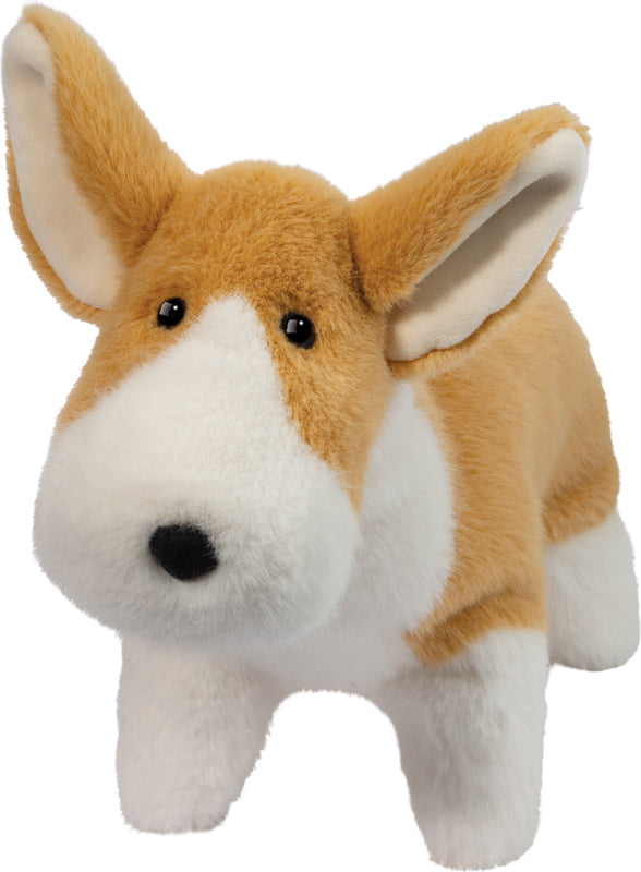 Plush Carl Corgi Muzzle, Large on a white background