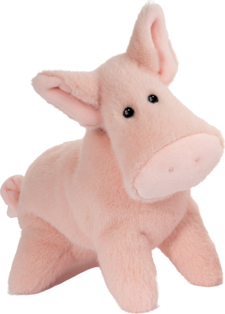 Plush Peter Pig Muzzle, Large on a white backgroun