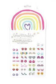 Rainbow Love Sticker Earrings