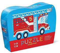 Fire Truck Mini Puzzle 12 Piece