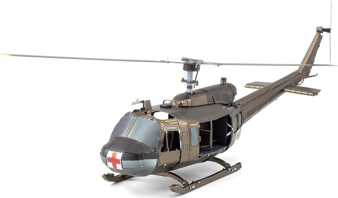Metal model of a UH-1 Huey Helicopter