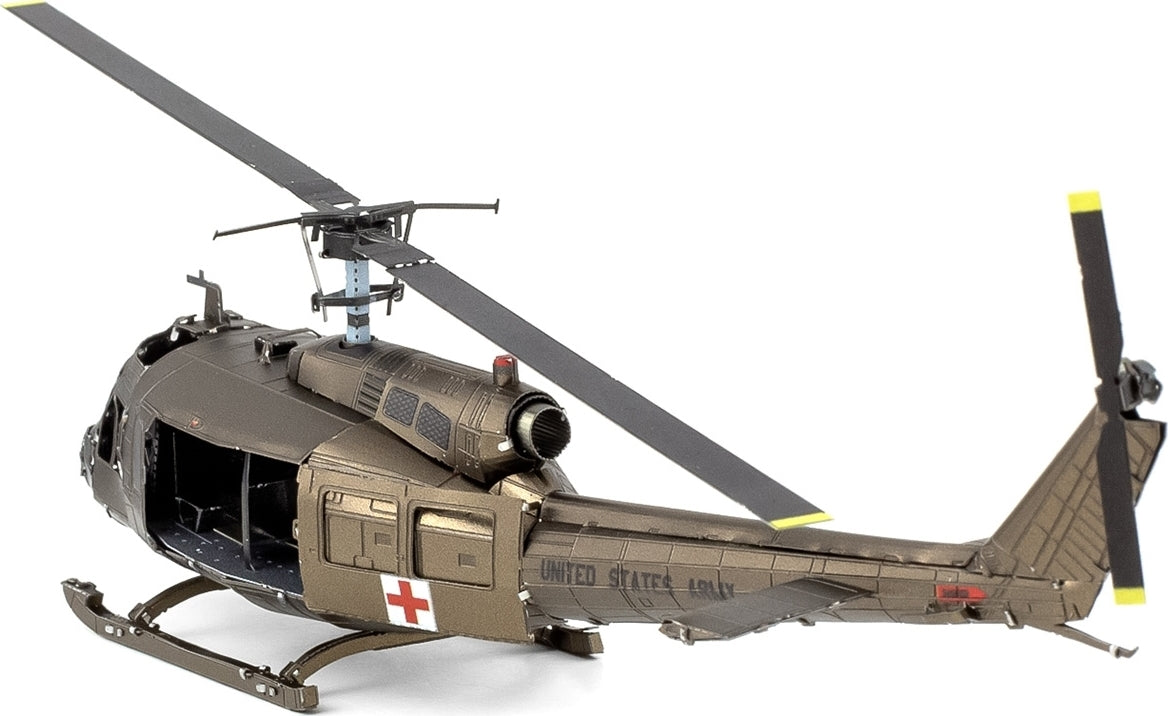 Metal model of a UH-1 Huey Helicopter