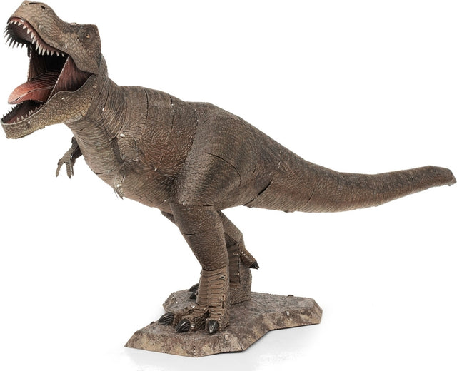Metal model of a Tyrannosaurus Rex