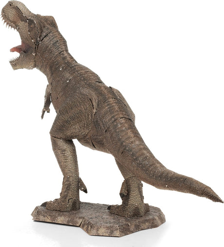 Metal model of a Tyrannosaurus Rex