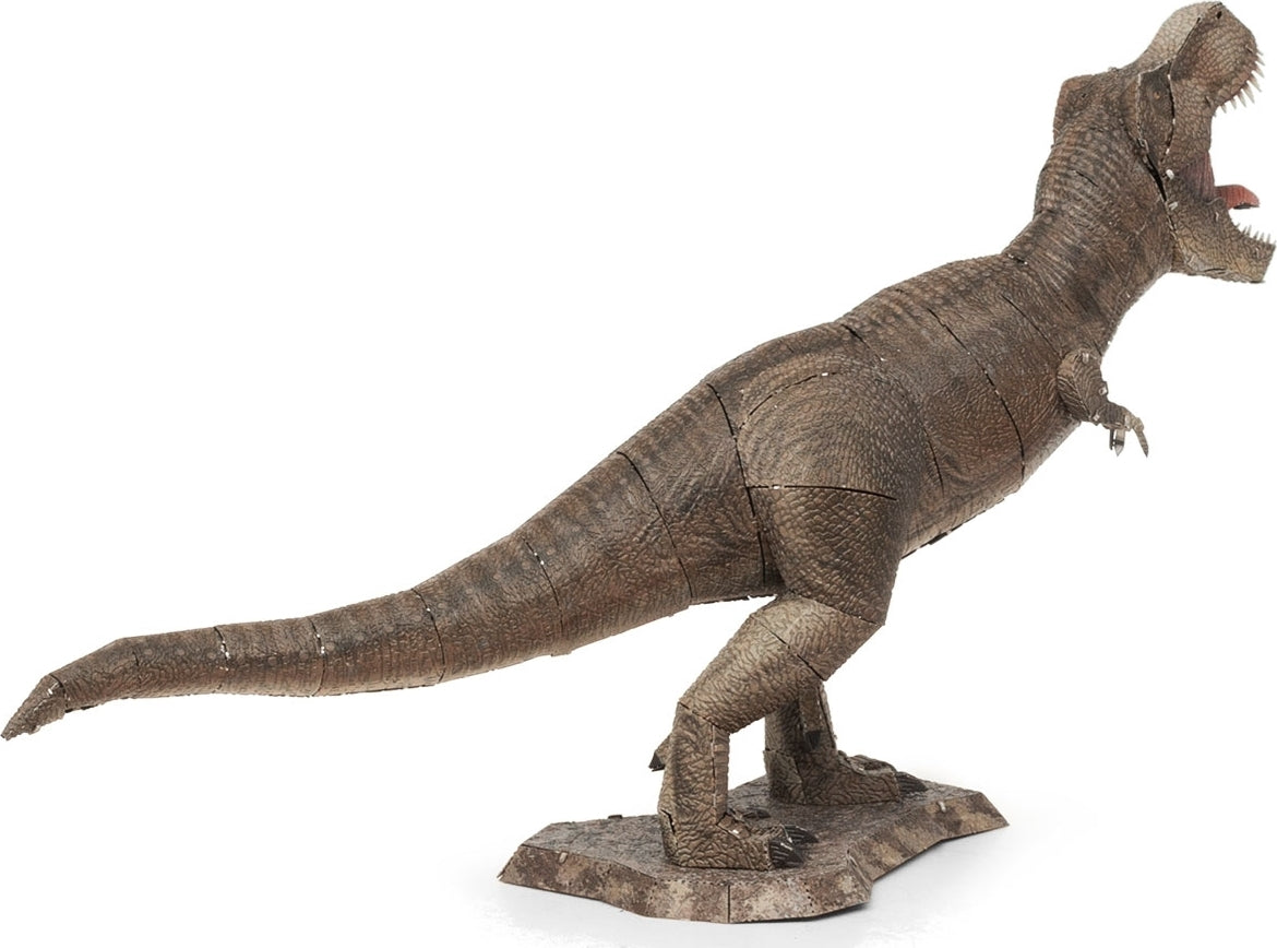 Metal model of a Tyrannosaurus Rex