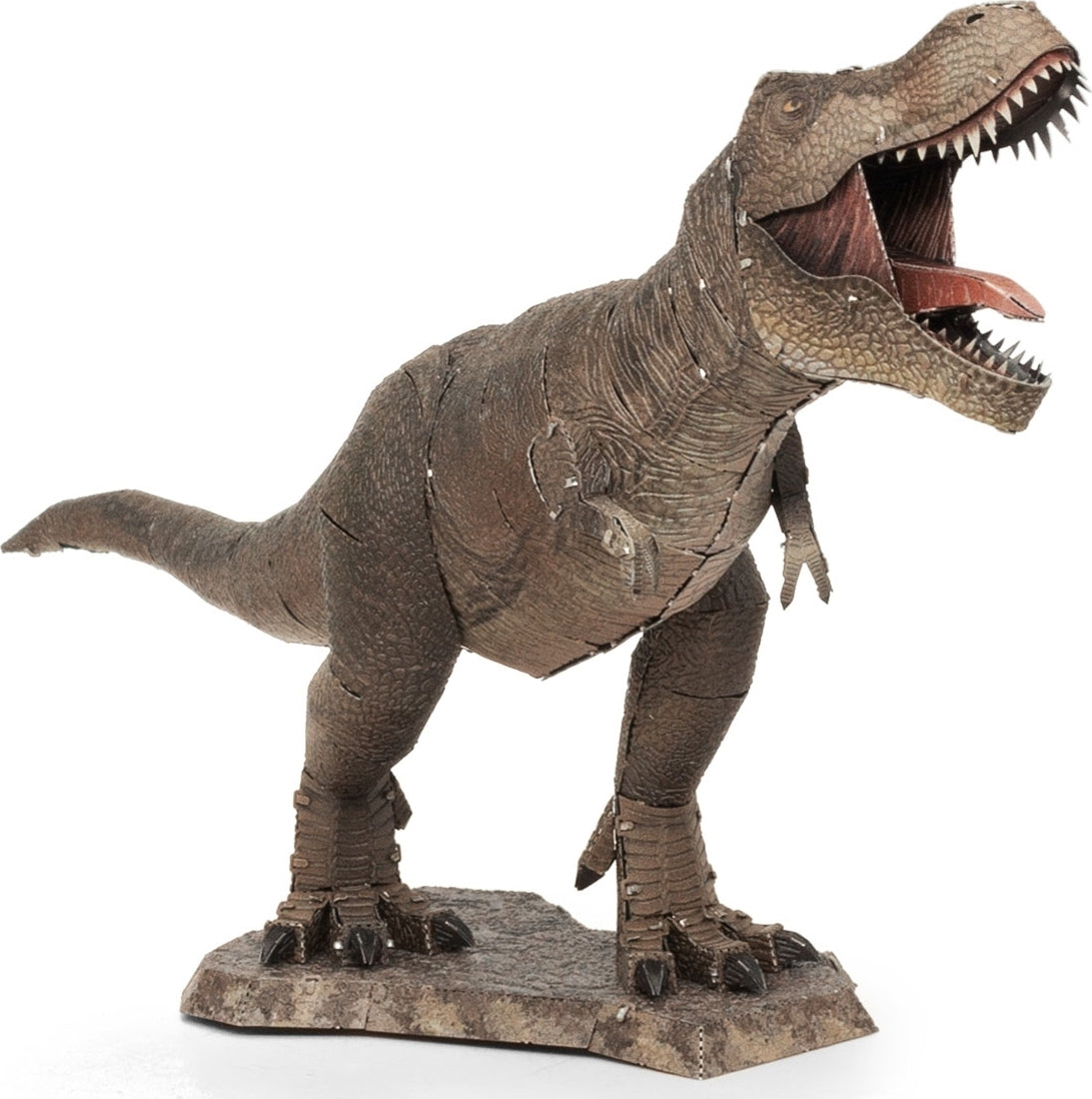 Metal model of a Tyrannosaurus Rex