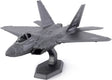 Metal model of a F-22 Raptor aircraft