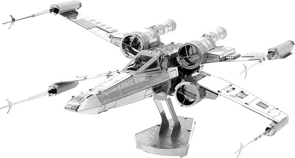 Metal model of a X-Wing Star Fighter