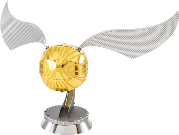 Metal model of a Golden Snitch