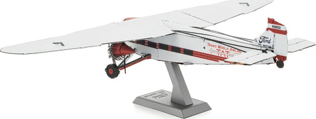 Metal model of a Ford Trimotor airplane