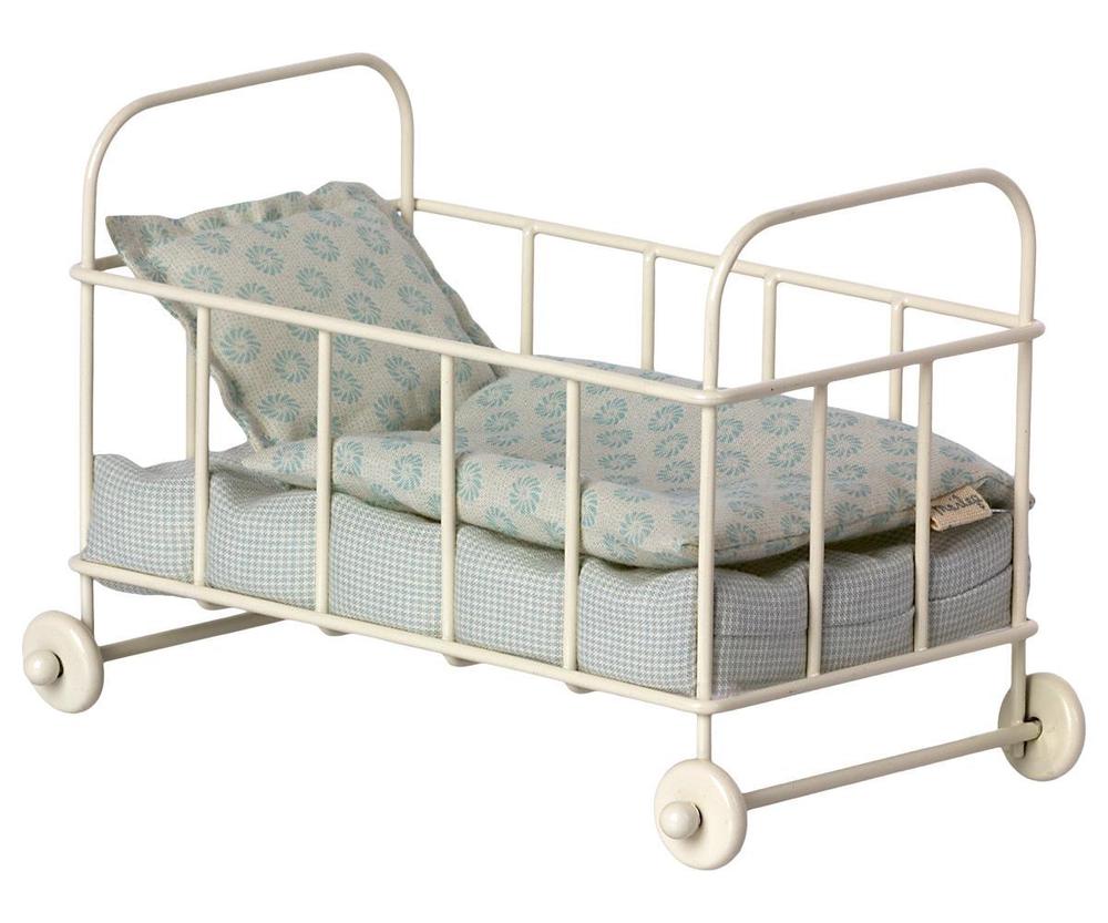 Blue Cot Bed Micro