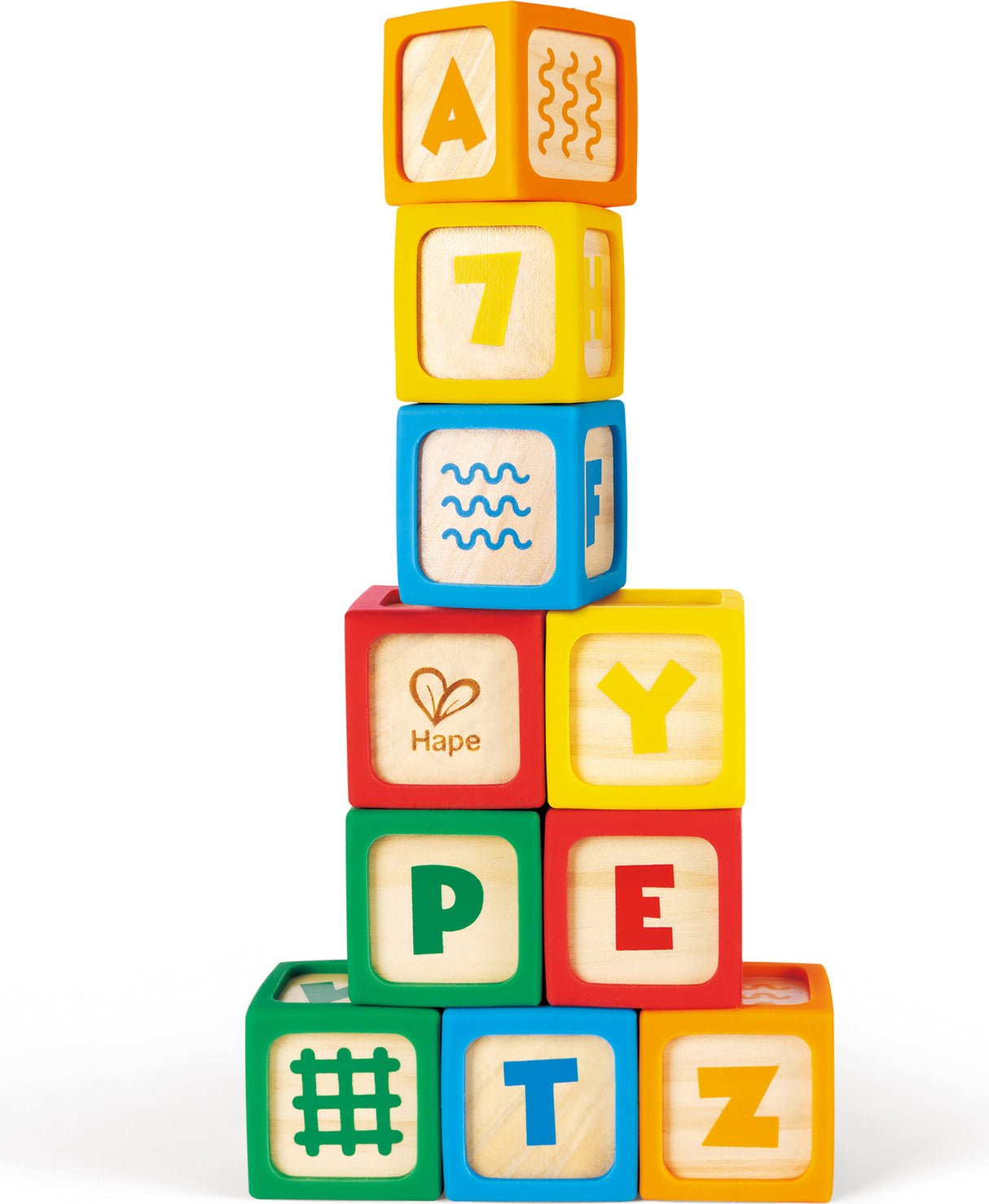 Grip-n-Stack Silicone & Wood Blocks