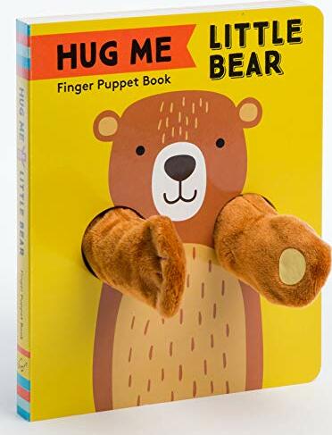 Hug Me Little Bear: Finger Puppet Book