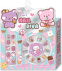 Hot Focus 2-in-1 Nail Diva packaging with cartoon bear characters and nail art supplies.