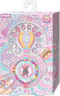 Box of Dazzle Nails craft kit with colorful design and hot air balloon illustration.