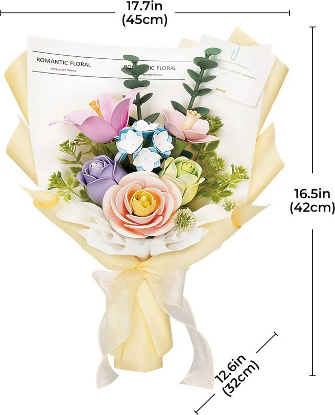 Spring Time Bouquet DIY 3D Puzzle