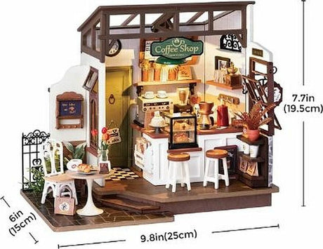 Rolife No.17 Cafe Miniature House kit