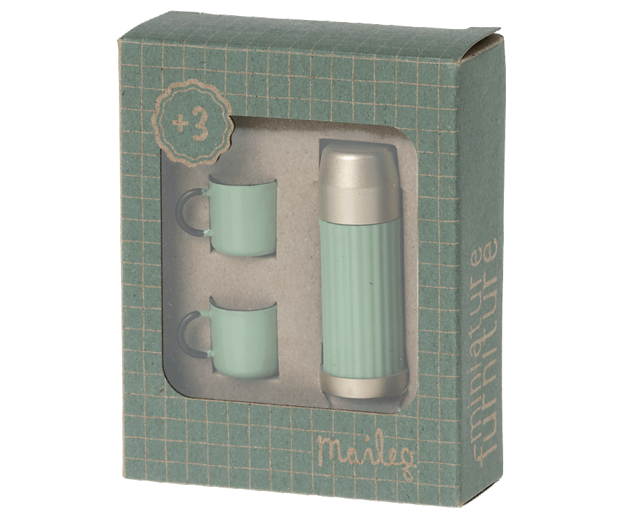 Mint Thermos & Cup