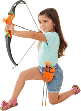 Child playing with a Target Master Archery Set