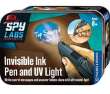 Invisible Ink Pen & UV Light: Spy Labs
