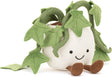 Soft plush toy with a smiling face and green leafy vines designed as Amuseables Ivy, perfect as a playful and cuddly stuffed animal gift.