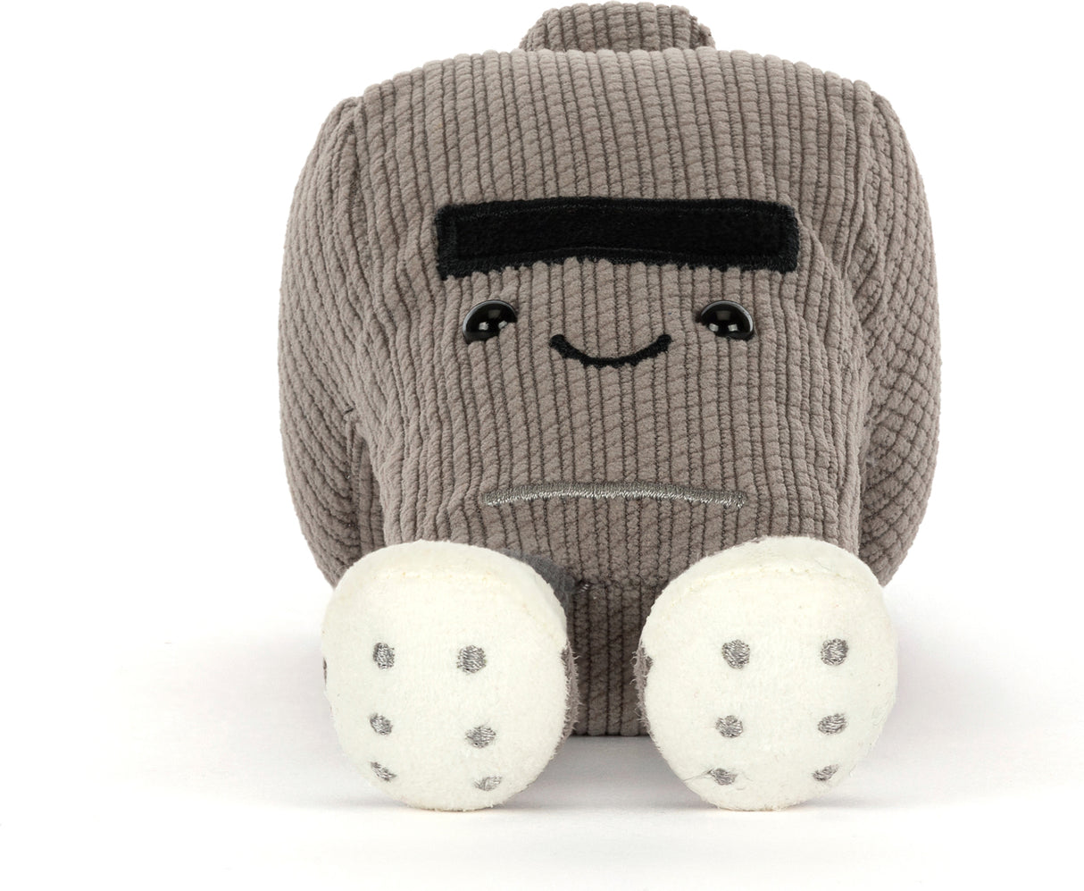 Plush Amuseables Sports Walston Whistle toy with a smiling face and white feet on a white background