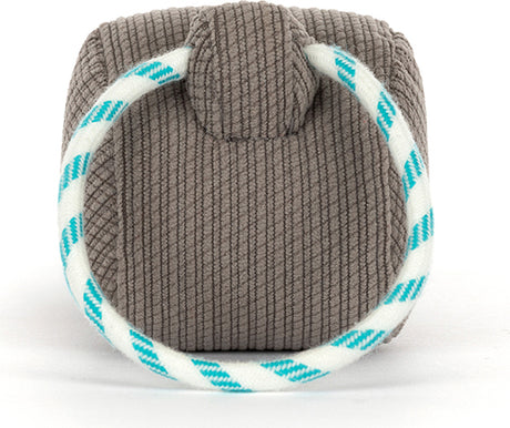 Amuseables Sports Walston Whistle with a white and blue rope handle on a white background