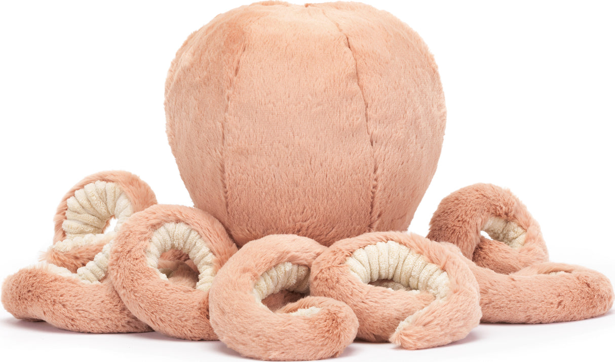 Plush Odell Octopus Large on a white background