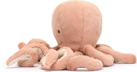 Plush Odell Octopus Large on a white background