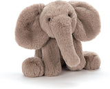 Plush Smudge Elephant Medium toy on a white background