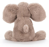 Plush Smudge Elephant Medium toy on a white background