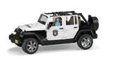 Jeep Rubicon Police Car with Man
