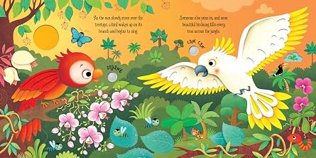 Jungle Sounds: An Interactive Book About Rainforest Animals for Children (Ages 3-5)