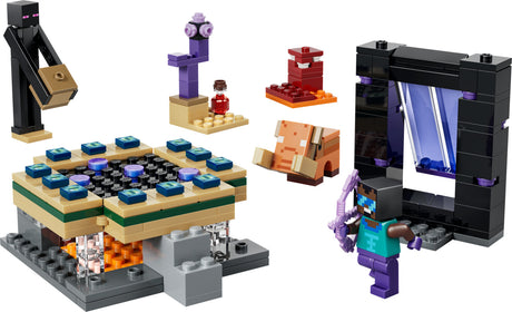 LEGO Minecraft: Nether & End Portal Journey