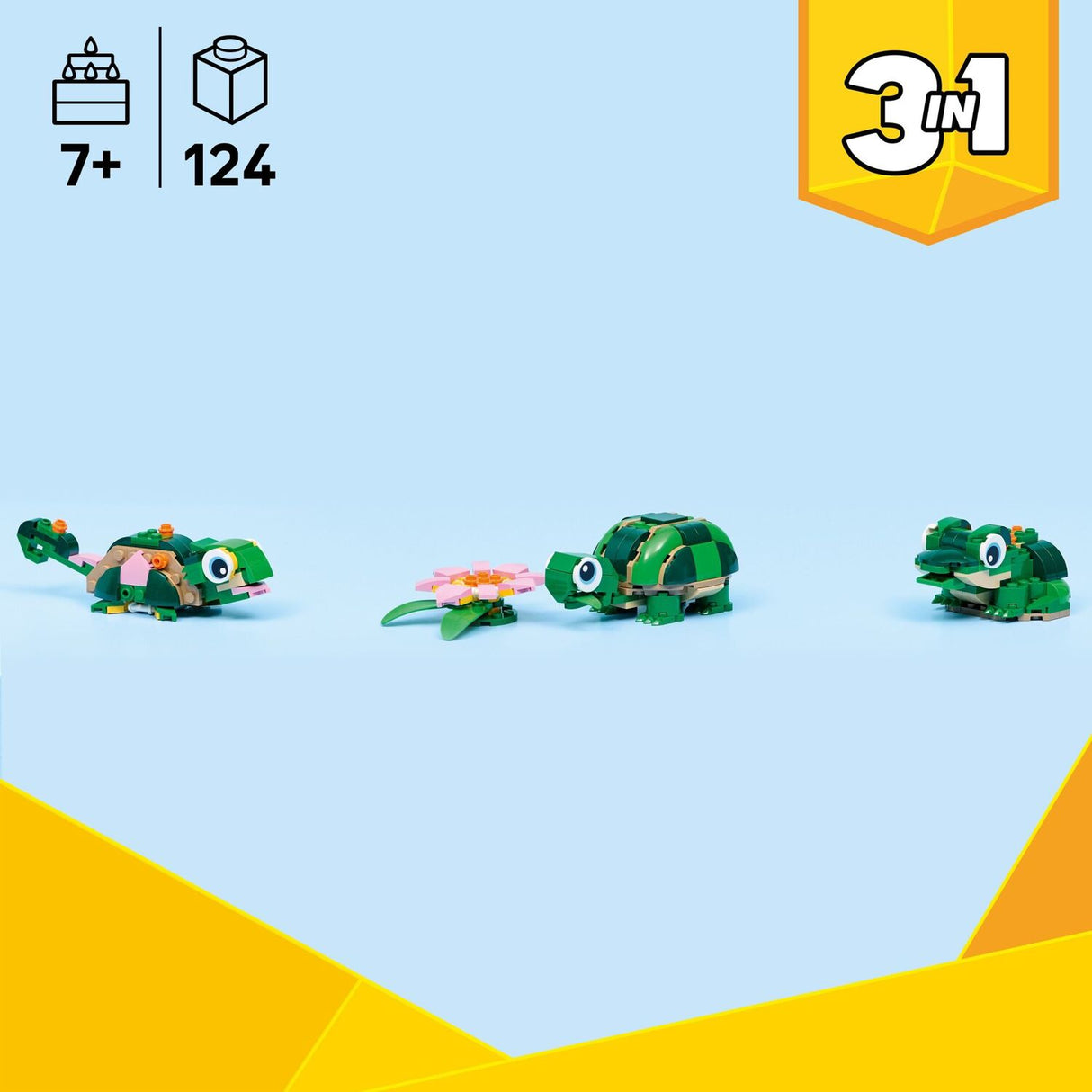 LEGO Creator: Turtle with a Water Lily Flower